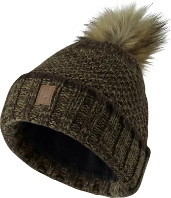 Immagine prodotto di Cappello a maglia Deerhunter Lady, cappello da donna in due colori, colore:Verde Arte, taglia:Taglia unica