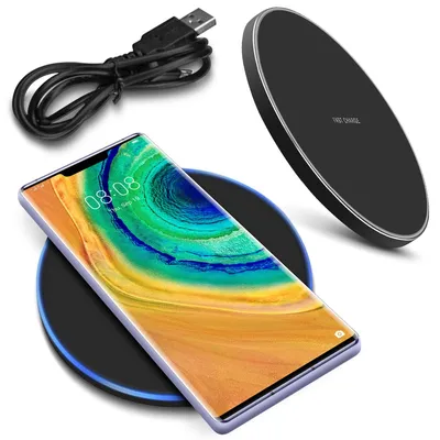 Produktbild von Schnell Ladegerät Huawei Mate 30 Pro QI Wireless Charger Induktive Ladestation