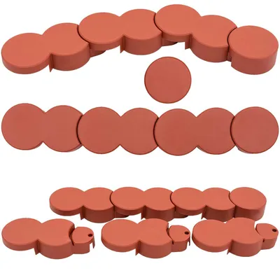 Zdjęcie produktu dla Obrzeże trawnikowe palisada 200cm 12szt. HD 7095 Terracotta
