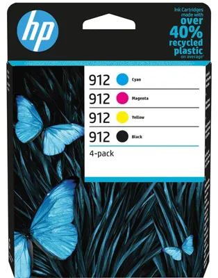 Obrázek produktu pro 6ZC74AE HP 912 OJ Tinte (4) cmyk