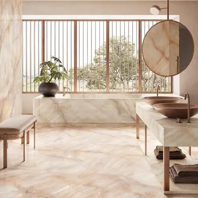 Immagine prodotto di CASA39 Gres porcellanato effetto marmo Rosa 120x120 cm EmilVetroceramica Tele Di Marmo Crystal