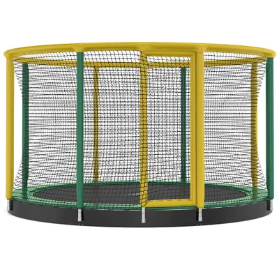 Produktbild von Akrobat Trampolin "Gallus Inground", ø 427 cm, Grau-Schwarz