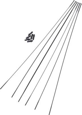 Image de DT Swiss Kit de rayons XMC1200 Spl.27,5/30 roue avant + roue arrière, MY20, WXKXMC7307342S, noir (1 kit)