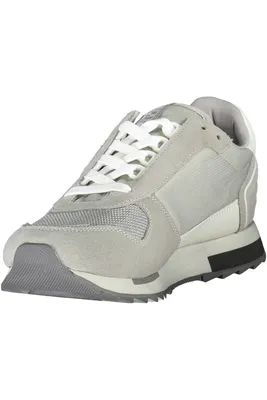 Produktbild von Stylische Herrensportschuhe Grau mit Kontrastdetails und Ersatzschnürsenkel