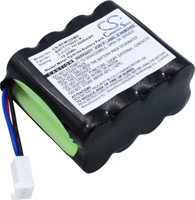 Produktbild von TECHTEK Akku Kompatibel mit [BCI] 20600A1 8200 Capnocheck CO2 Monitor, 3303 Hand Held Pulse Oximete, 3303 Hand Held Pulse Oximeter, Capnocheck 3303,