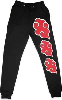 Produktbild von Męskie bawełniane spodnie dresowe Anime Naruto Akatsuki Cloud Red Cloud Shippuden