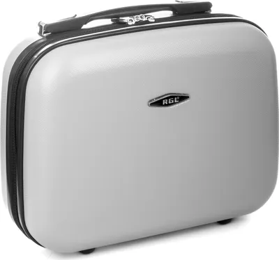 Produktbild von RGL Universal Kosmetikkoffer Hartschale Beautycase Hardcase Farbe: Silber