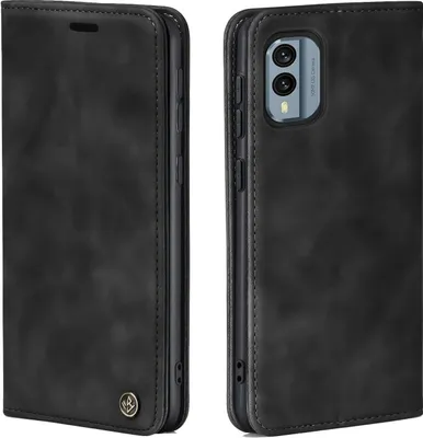 Produktbild von Handy Hülle für Nokia X30 5G Klapphülle Bookcase Flip Cover Handy Tasche Etui Farbe: Schwarz