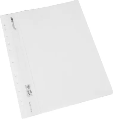 Productafbeelding van A4 schriftenblok met perforatie, wit (20 stuks) - Polsirhurt