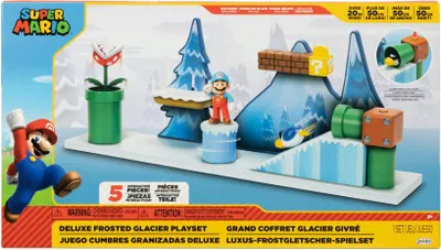 Produktbild von Jakks Pacific Nintendo Super Mario Spielset mit Figur Luxus Frostgletscher 40619 (576-6194)