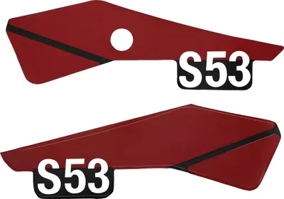 Produktbild von Klebefolie - für Seitendeckel, links, S53OR