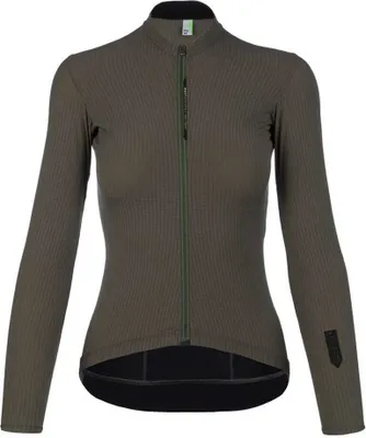 Produktbild von Q36.5 L1 Pinstripe X Langarm-trikot Grün L Frau Grün L