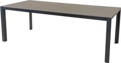 Produktbild von Tisch - 220x100 cm - Aluminium - Sinterstein + Fiberglas