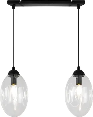 Obrázek produktu pro Loftová závěsná lampa s lištou – elegantní stropní lustr do kuchyně, obývacího pokoje a ložnice