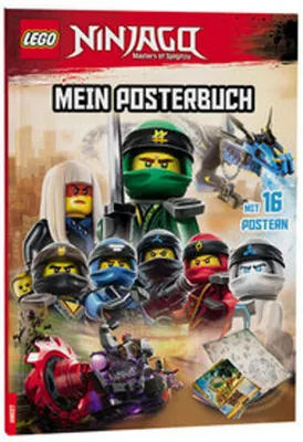 Produktbild von LEGO® NINJAGO® - Mein Posterbuch