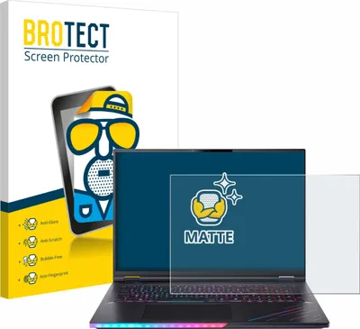 Produktbild von BROTECT Schutzfolie für Acer Predator Helios 18 AI PH18-73 Displayschutz Displayschutzfolie Folie Matt Entspiegelungsfolie