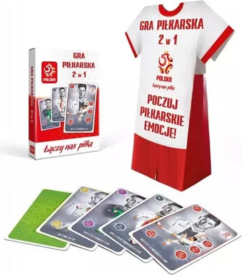 Image de PZPN Jeu de football 2-en-1 avec T-Shirt