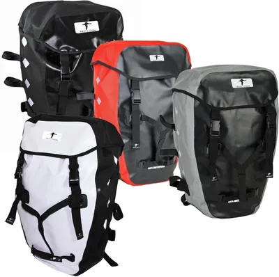 Produktbild von Red Loon Pro Fahrradrucksack Rad Rucksack LKW-Plane reißfest wasserdicht, Herstellernummer:VDP64146, Farbe:Schwarz
