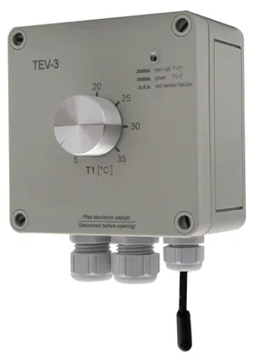 Produktbild von TEV-3 Aufputz Thermostat für Kühl- und Heizbetrieb