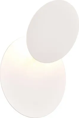 Image de Trio Mio LED Applique 6W ⌀18cm Blanc Mat blanc chaud éclairage indirect
