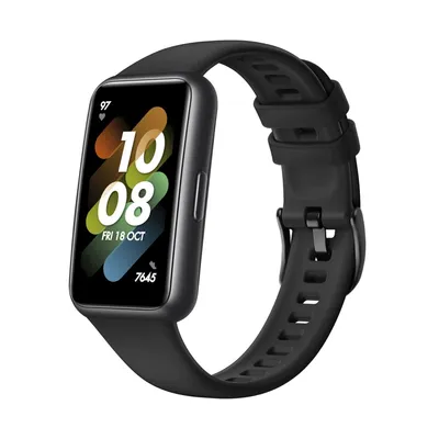Obrázek produktu pro Silikonový náramek FIXED pro Huawei Band 7 black