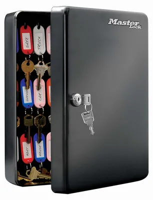 Produktbild von MASTER LOCK Schlüsselschrank [Schlüsselschloss] [50 Schlüsselanhängern] KB-50ML - Enthält 50 Schlüsseletiketten
