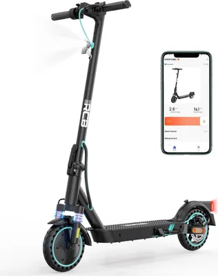 Produktbild von RCB EV85F Elektroroller, E-Scooter mit Straßenzulassung (ABE), 8,5 Zoll，400W Motor，MAX 20km/H，Dreistufige Getriebestellung，Faltbarer e Roller, APP-Steuerung, Max Belastung 120 kg,Doppelstoßdämpfer