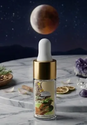Produktbild von GKA Parfüm Öl Mondfinsternis aus Frankreich Parfümöl Kosmetik Bergamotte, Apfel, Weiße Blumen, Moschus, Sandelholz sehr intensiv Probierfläschchen