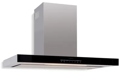 Obrázek produktu pro Klarstein digestoř 90 cm, digestoř z nerezavějící oceli, digestoř s filtrem, digestoř s průtokem vzduchu 577,8 m³/h, nástěnná digestoř s Wi-Fi ovládáním a LED diodami, digestoř s odsáváním/cirkulací vzduchu 90 cm