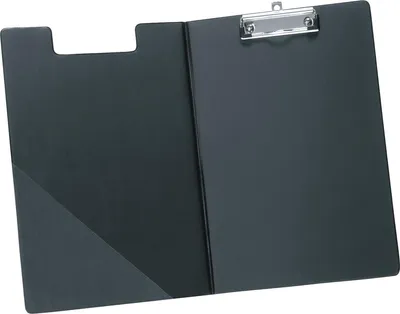 Produktbild von Klemmbrettmappe DIN A4 Polypropylen schwarz