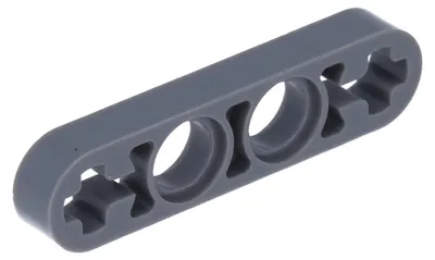 Imagen del producto de 2 x Brazo elevador LEGO Technic 1 x 4 (32449) - Gris oscuro