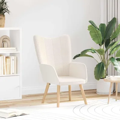 Immagine prodotto di Poltrona color crema, dimensioni 62 x 67 x 95,5 cm, realizzata in tessuto tipo sherpa, arredamento, sedie, poltrone, peso: 7,8 kg