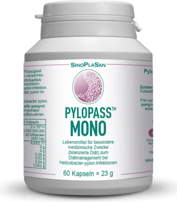 Obrázok produktu pre Pylopass Mono 200 mg na Helicobacter pylori Caps. 60 ks