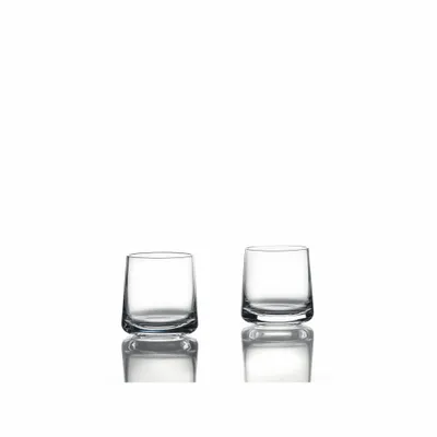 Obrázok produktu pre Zone Denmark Rocks, Pohár s hrubým dnom, 220 ml, Priehľadná, 2 kusov, 80 mm, 80 mm