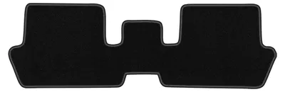 Image de Tapis arrière en moquette pour Peugeot 3008 I 2009-2016 (monospace) – 2 pièces, noirs, sur mesure – Wielganizator LUX