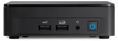 Zdjęcie produktu dla ASUS NUC 13 Pro Slim Kit RNUC13L5KI500000I - Barebone - Mini-PC - 1 x Core i5 1340PE - RAM 0 GB - Karta graficzna Intel Iris Xe - Bluetooth 5.3, Wi-Fi 6E, 1GbE, 2.5GbE - WLAN: Bluetooth 5.3, 802.11a/b/g/n/ac/ax (Wi-Fi 6E)