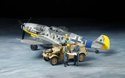 Produktbild von Tamiya 1:48 Dt. BF109 G-6 & Kübelwagen 82 300025204