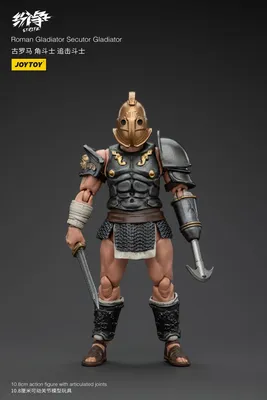 Produktbild von Strife Actionfigur 1/18 Roman Gladiator Secutor Gladiator 11 cm