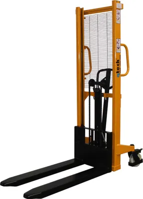 Produktbild von qteck Hochhubwagen HHM-Serie 1150mm Gabellänge Nylon/Tandem 1550mm Hubhöhe 1000kg Tragkraft