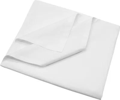 Produktbild von Betttuch aus 100% Baumwolle, 150x200 cm, weiß