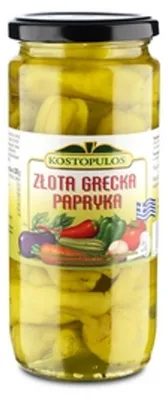 Obrázek produktu pro Papryka złota grecka konserwowa 440 g