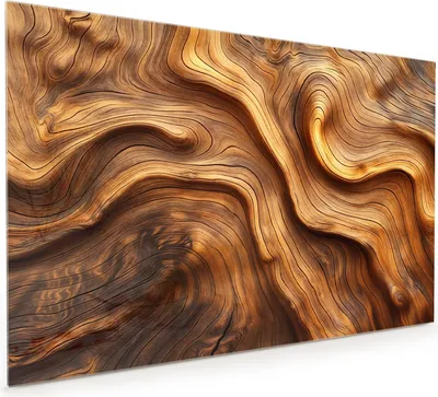 Produktbild von Küchenrückwand Spritzschutz Glas mit Motiv Holzstruktur 40 x 40 cm