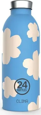 Produktbild von 24Bottles Daydreaming, 330 ml, Tägliche Nutzung, Blau, Weiß, Edelstahl, Kind, Mann/Frau