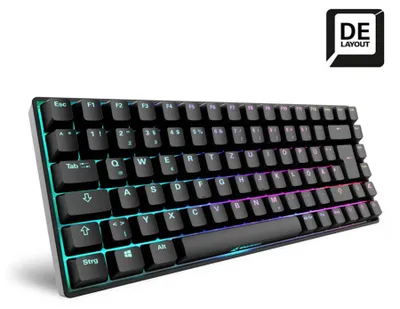 Immagine prodotto di Sharkoon 4044951039159 Sharkoon Gaming Tastatur Skiller SGK50S3 schwarz-gelb RGB DE