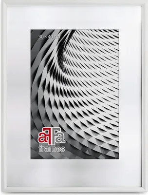 Image de CadresFactory 5903351577502 Cadre pour doigt blanc 29,7x42 cm avec plexiglas
