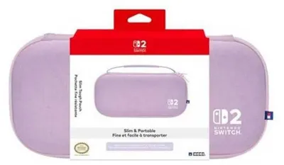 Zdjęcie produktu dla Etui Case Hori Slim Tough W Lawendowym Kolorze Do Nintendo Switch 2