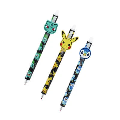 Produktbild von Pokémon löschbare Gelstifte 3er-Pack