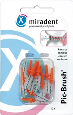 Obrázek produktu pro Náhradní kartáče Pic Brush oranžové Dtz