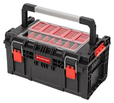 Image de Toolbrothers RHINO XL Mallette à outils ECO Handling+ hauteur L 26 l IP66 avec séparateurs amovibles + boîtes