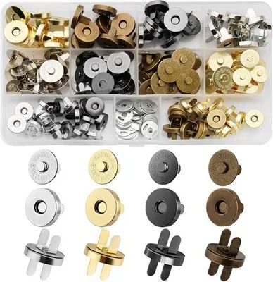 Immagine prodotto di Bottoni magnetici per borse, 40 pezzi